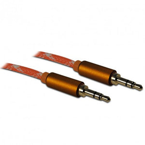 Cabo de Áudio Metronic 471022 1 m 3.5mm Laranja