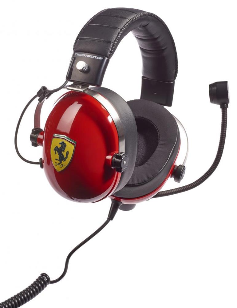 Auscultadores Gaming Thrustmaster T.Racing Scuderia Ferrari Edition