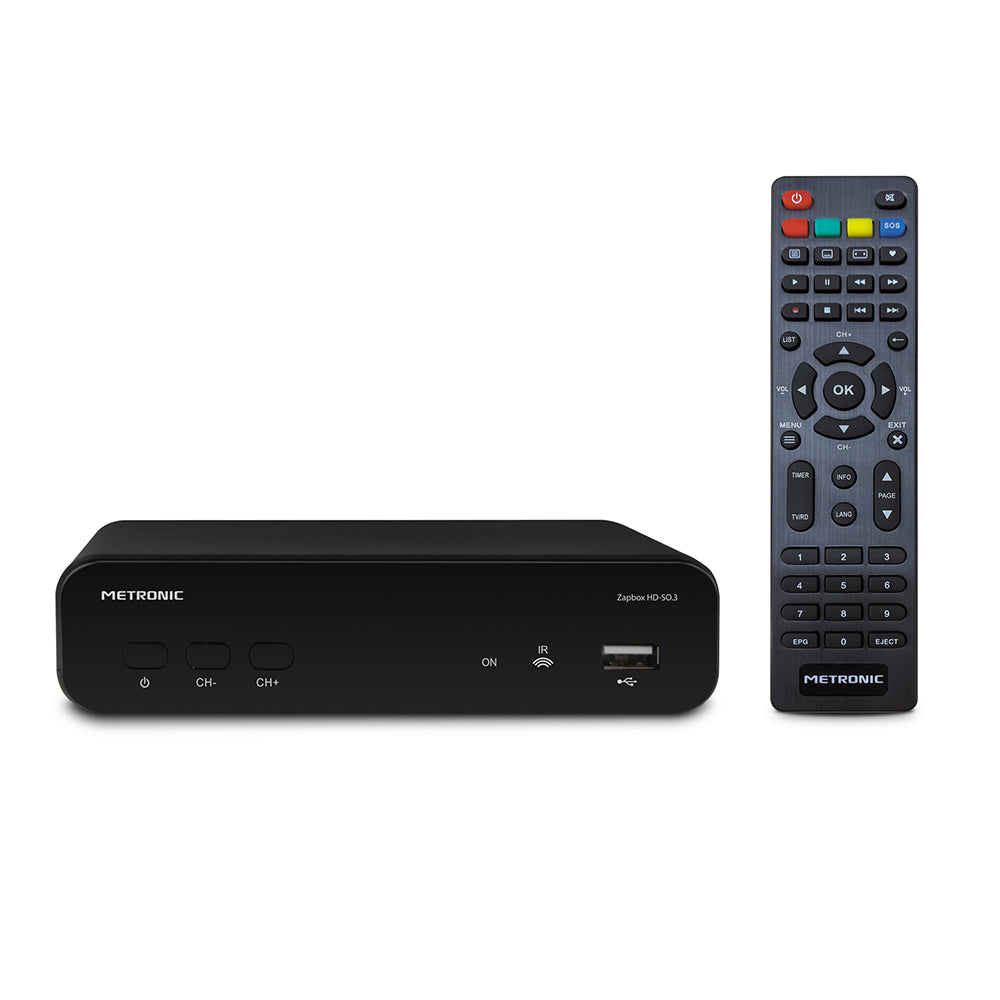 Recetor TDT Metronic ZapBox HD-SO.3 Full HD USB PVR (441655)