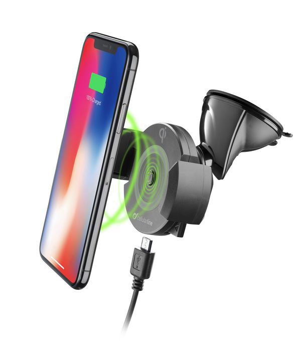 Suporte Smartphone Cellularline Auto Pilot Wireless