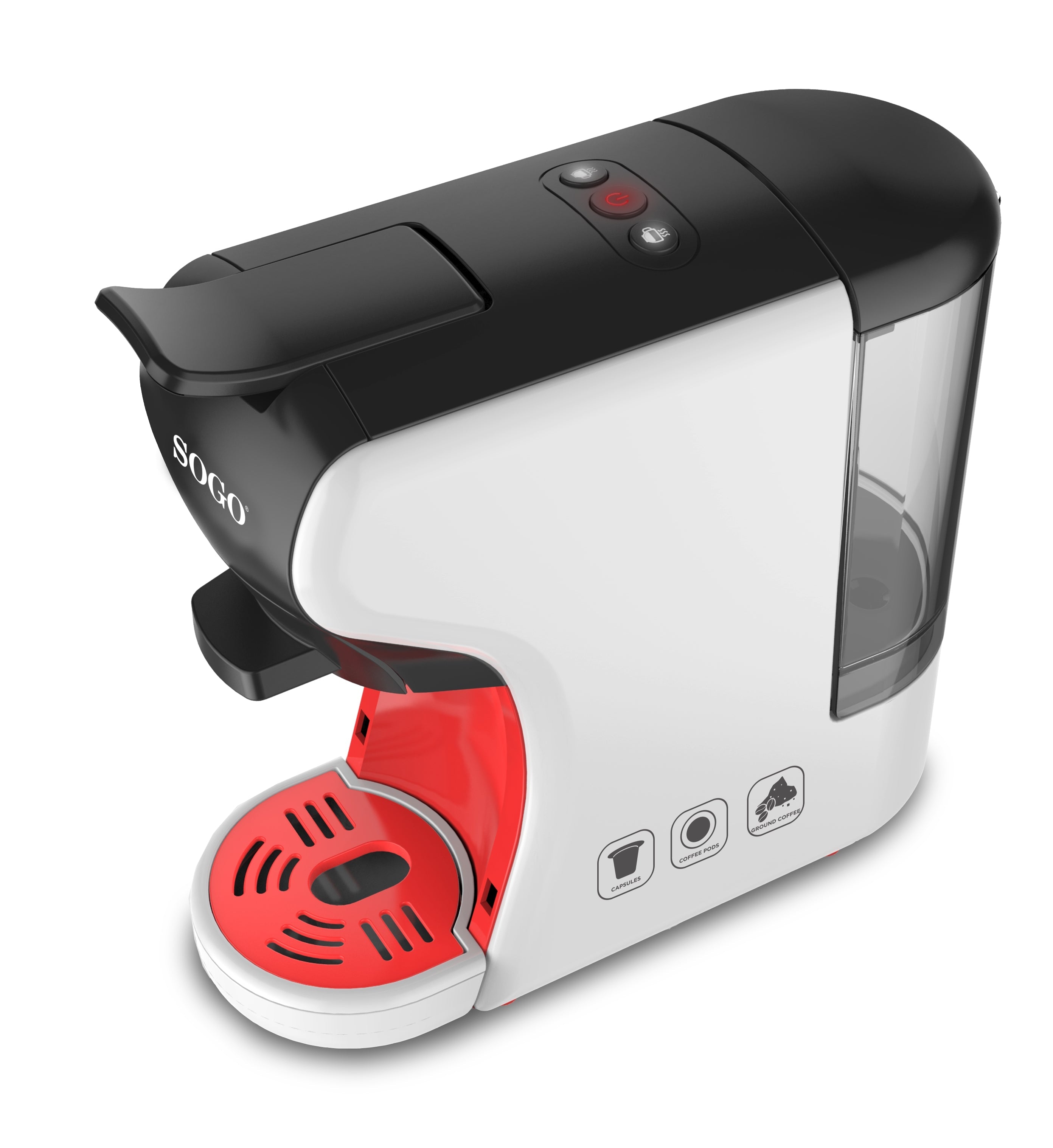 Máquina de Café Expresso Sogo 3-em-1 CAF-SS-5675