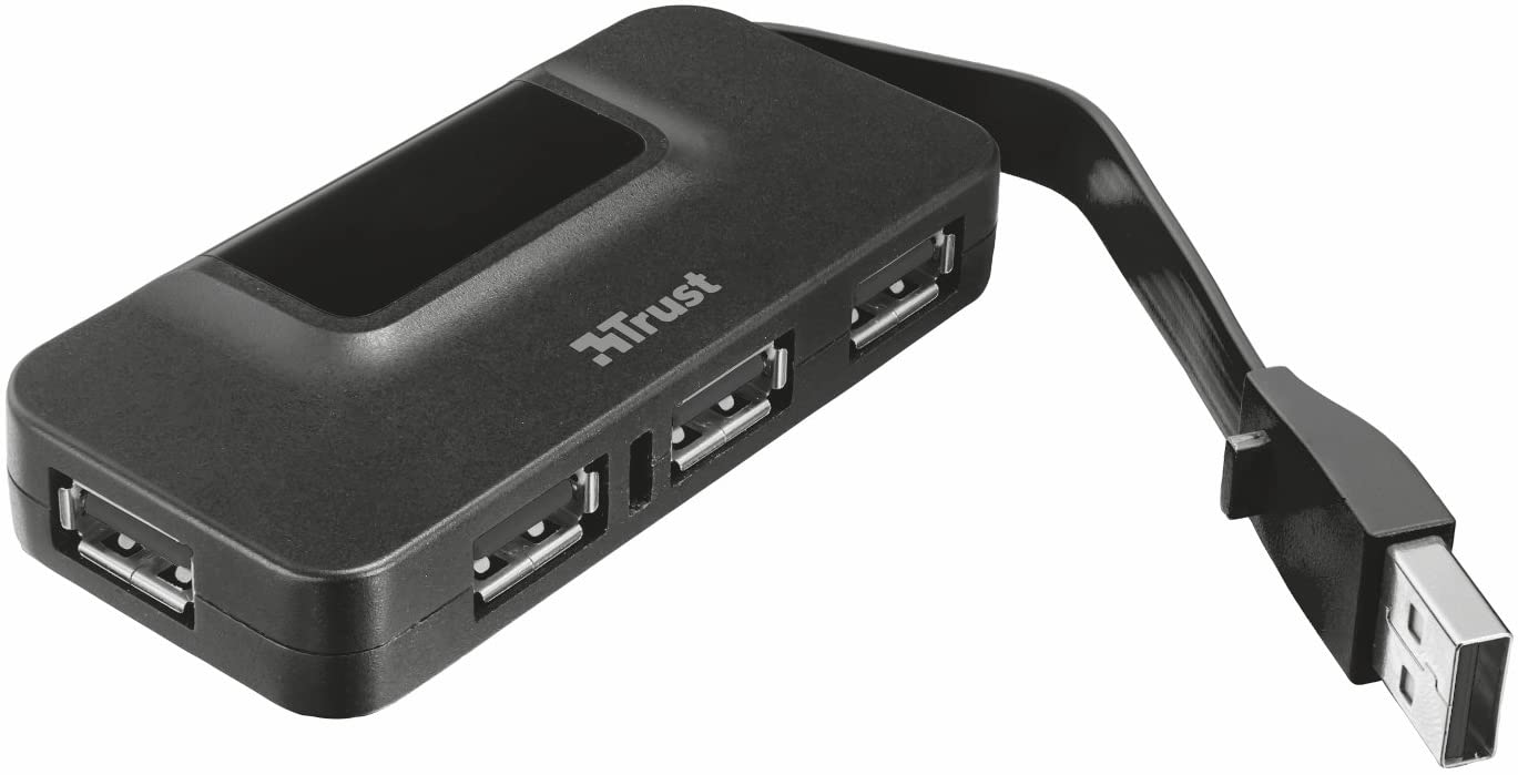 Hub USB 2.0 Trust Oila 4 Portas