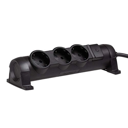 Extensão Elétrica Legrand Giratória 3 Tomadas Preto (694601)