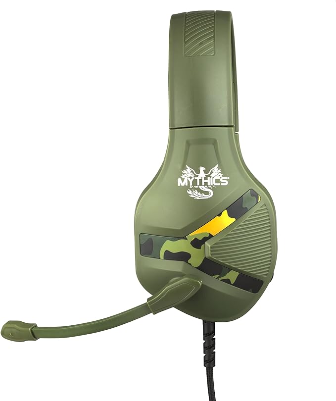 Auscultadores Gaming Konix Nemesis (PS4/PS5/Xbox One/Switch/PC) - Camo