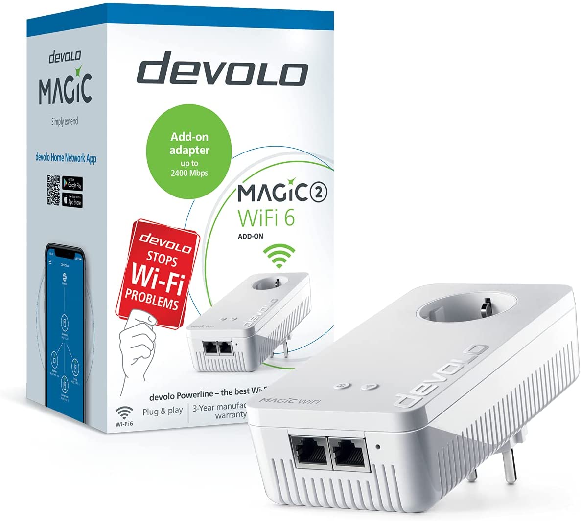 Powerline Devolo Magic 2 WiFi 6 2400Mbps