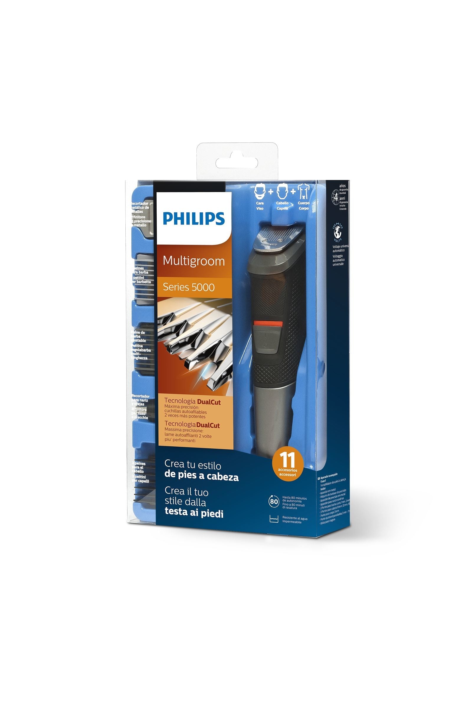 Aparador Multigroom Philips MG5730/18 (Autonomia 80 min)