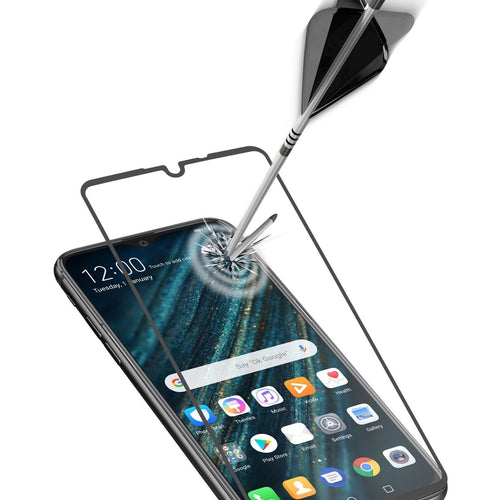 Protetor Ecrã Cellularline Vidro Temperado M.Preta Huawei P30
