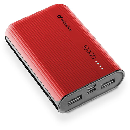 Powerbank Cellularline 10000mah Verm