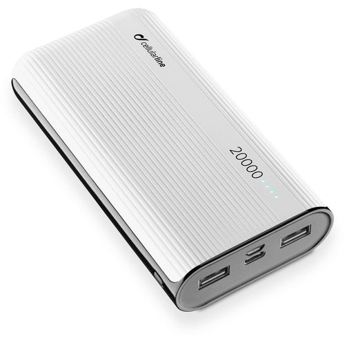 Powerbank Cellularline 20000mah Branco