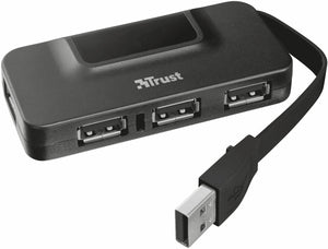 Hub USB 2.0 Trust Oila 4 Portas