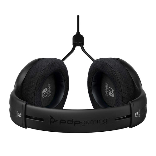 Headset Gaming Switch PDP com fios LVL40 Preto