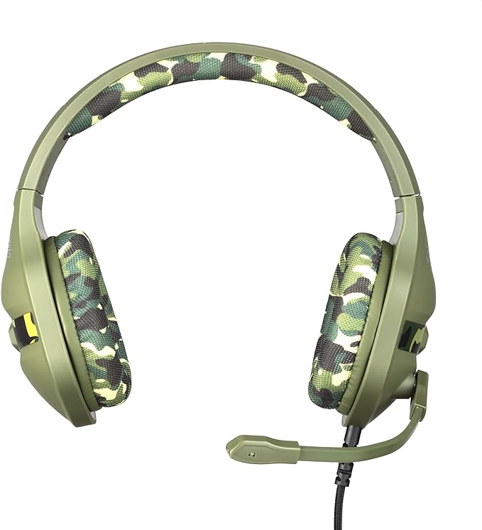 Auscultadores Gaming Konix Nemesis (PS4/PS5/Xbox One/Switch/PC) - Camo