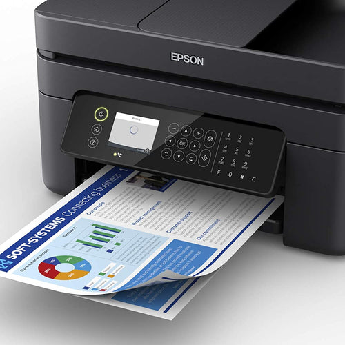 Impressora Multifunções Epson WorkForce WF-2850DWF Jato Tinta Cores WiFi