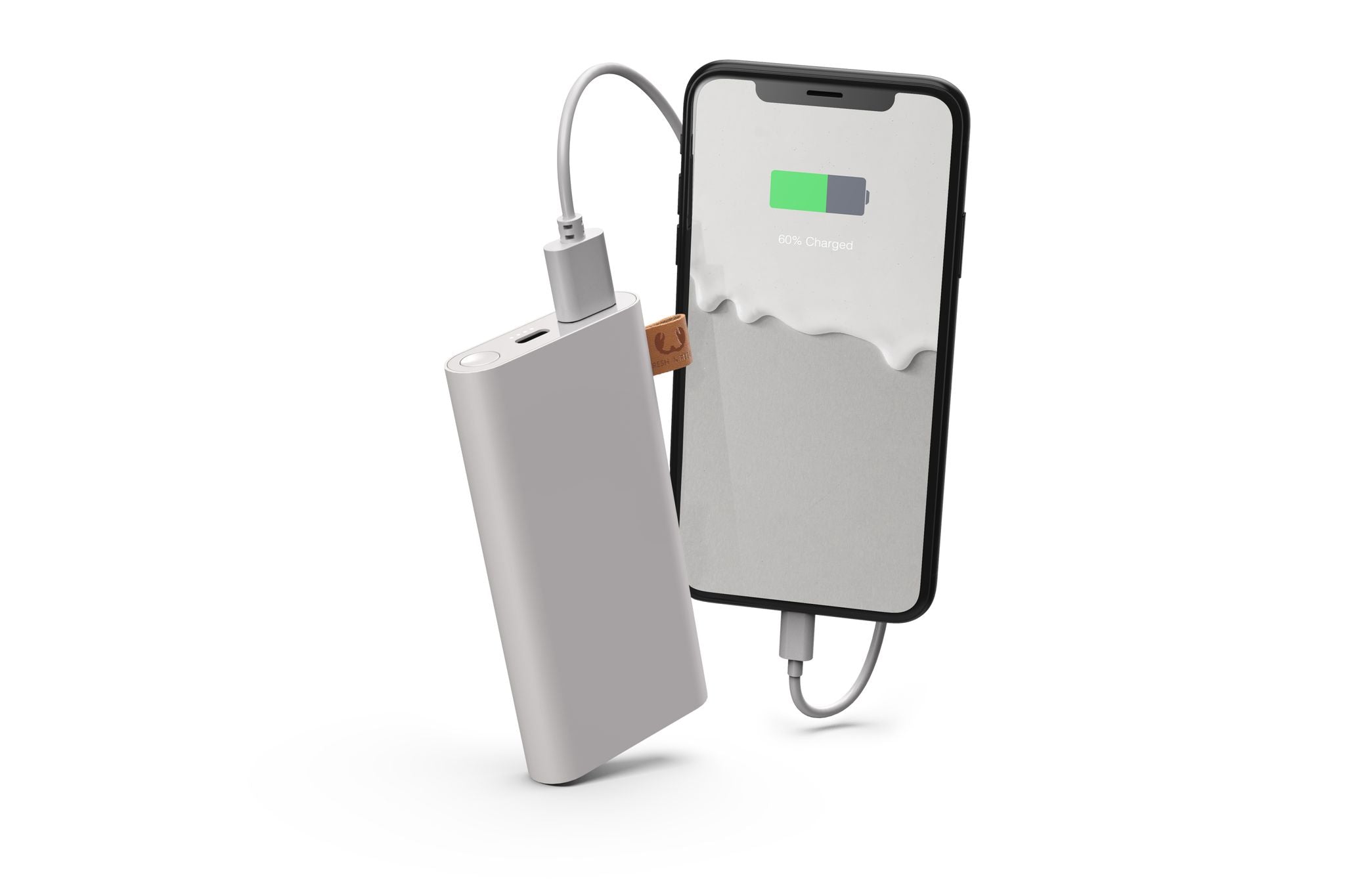 Powerbank Fresh 'n Rebel 3000mAh Cinzento