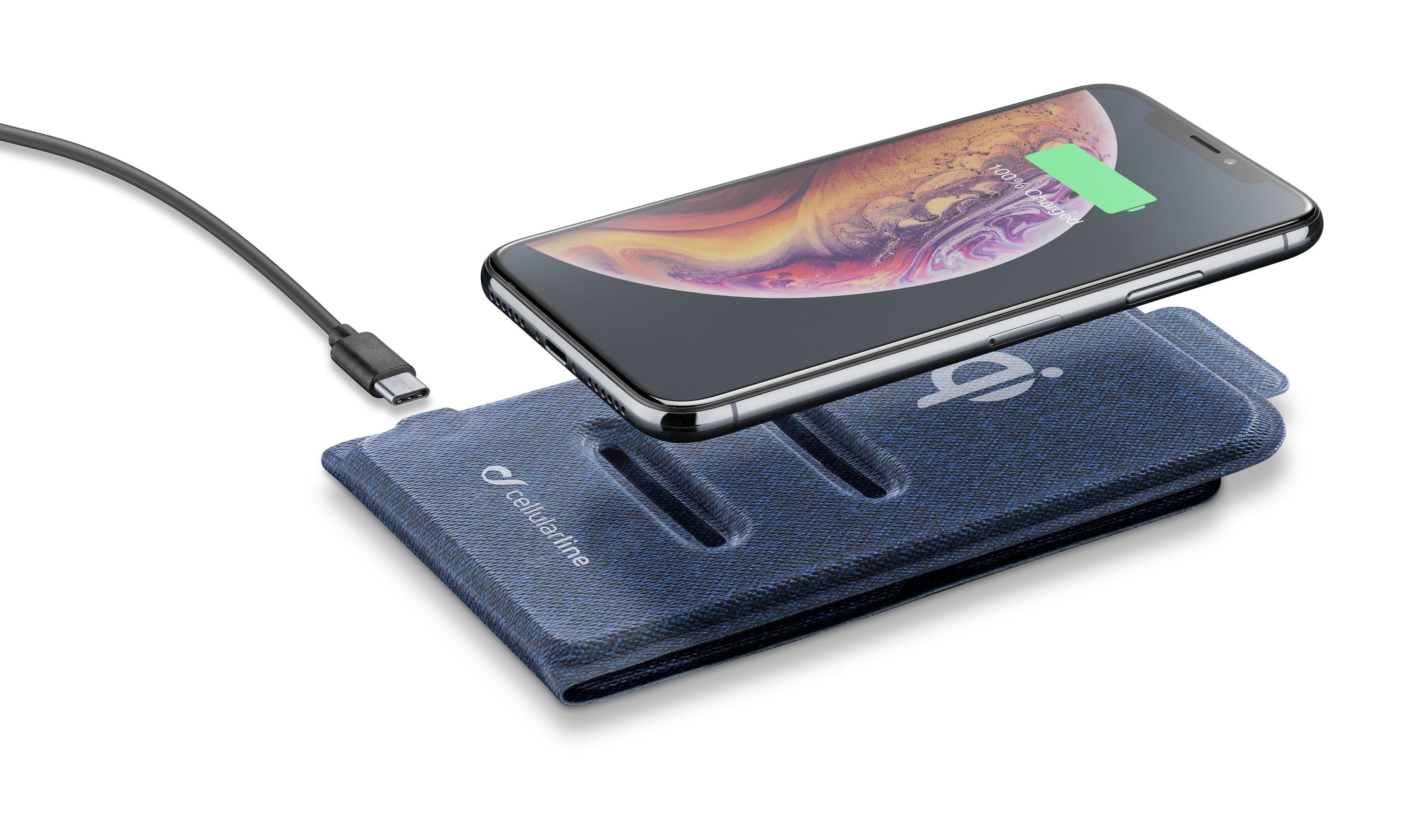 Carregador Wireless Qi Cellularline Fold