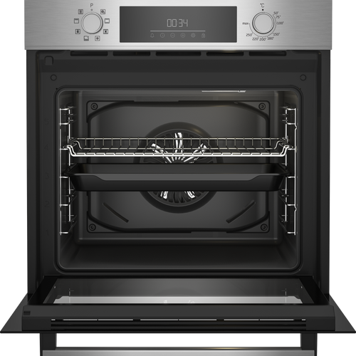 Conjunto Placa Vitrocerâmica + Forno Beko BBSM12320X