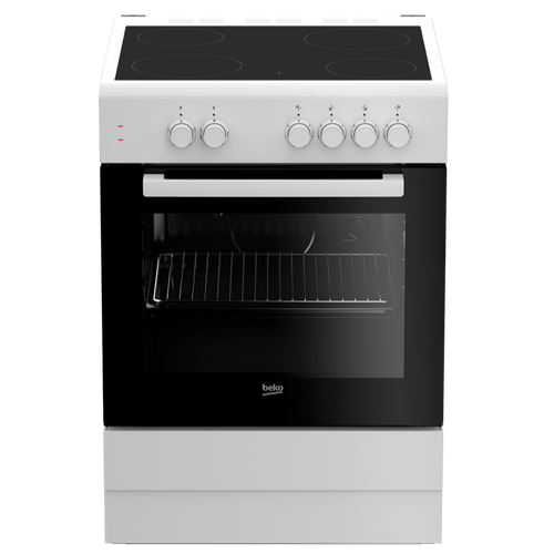 Fogão Vitrocerâmico Beko FSS67000GW 60cm