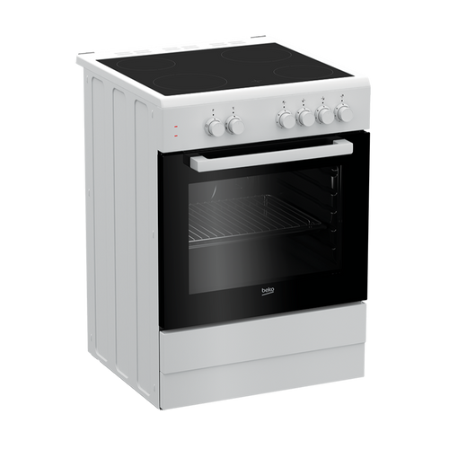 Fogão Vitrocerâmico Beko FSS67000GW 60cm