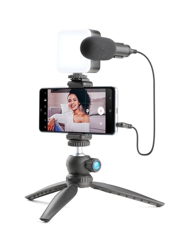 Suporte Cellularline Vlogger Kit