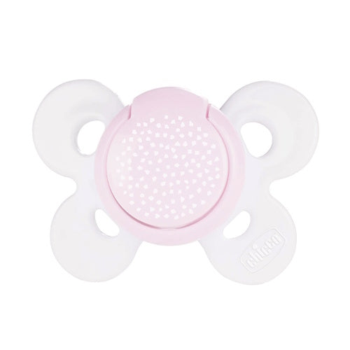 Conjunto de Biberões + Chupeta Chicco NaturalFeeling Girl 0M+ - Rosa