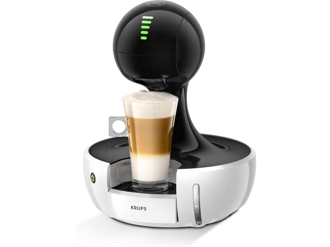 Máquina de Café Cápsulas Krups Drop KP3505P6 Branca + 60 Cápsulas