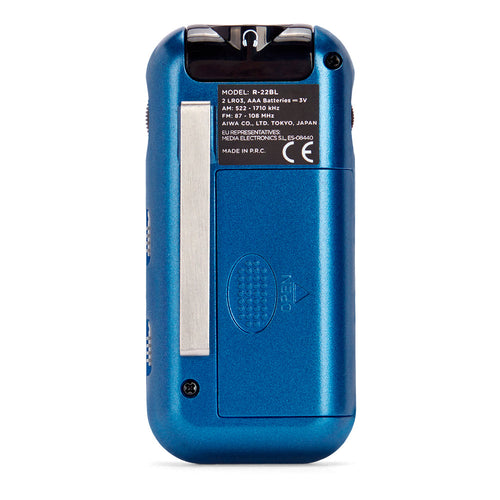 Rádio Portátil de Bolso Aiwa R-22BL Azul