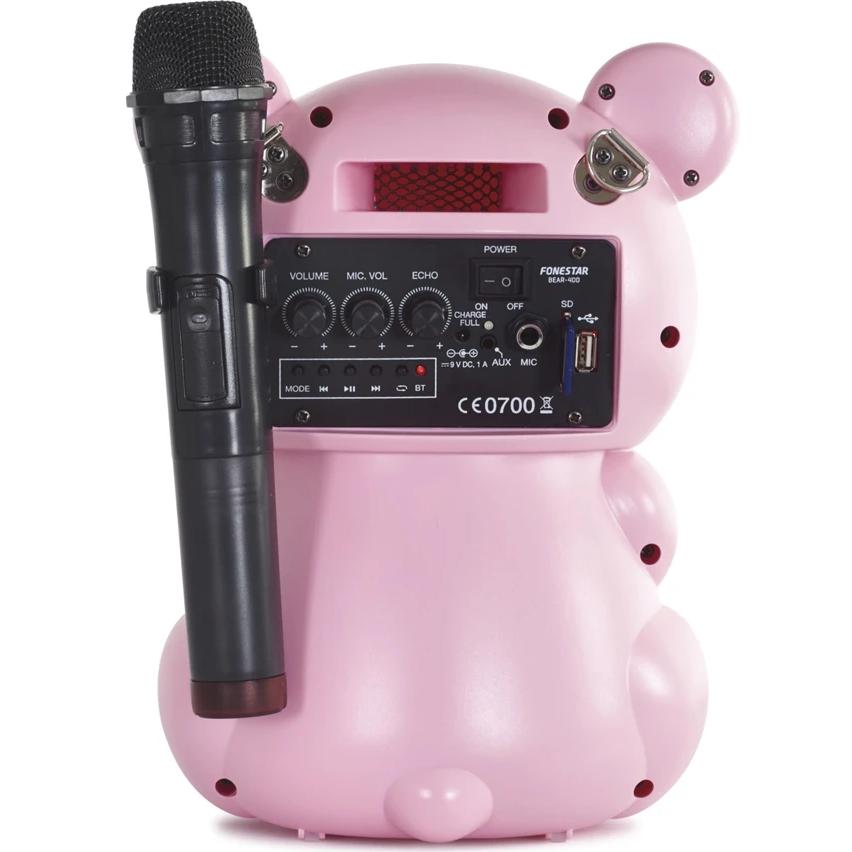 Coluna Portátil Fonestar Karaoke Urso Panda Bear-400R