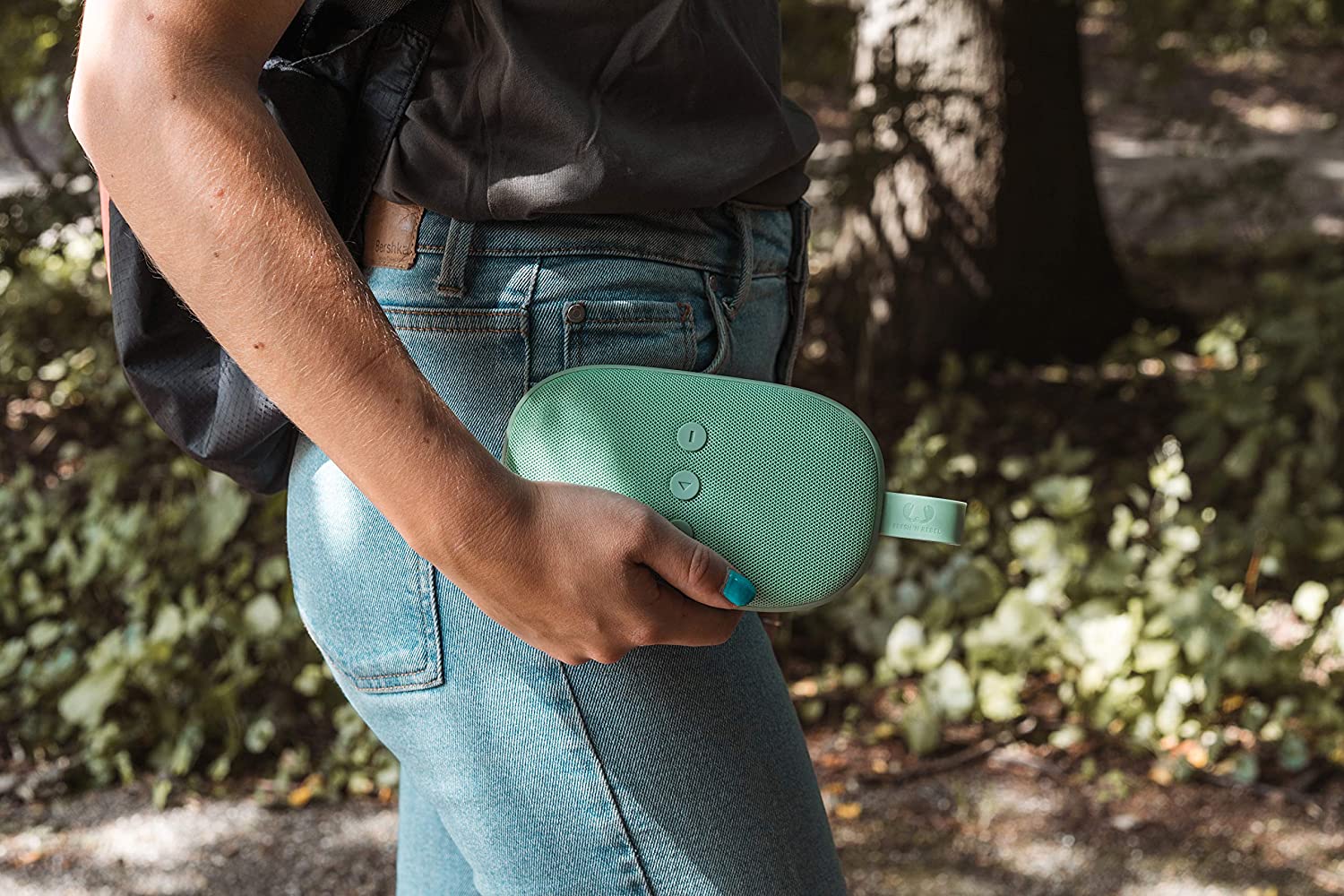 Coluna Portátil Fresh 'n Rebel Rockbox Bold X Bluetooth Verde 1RB6600MM