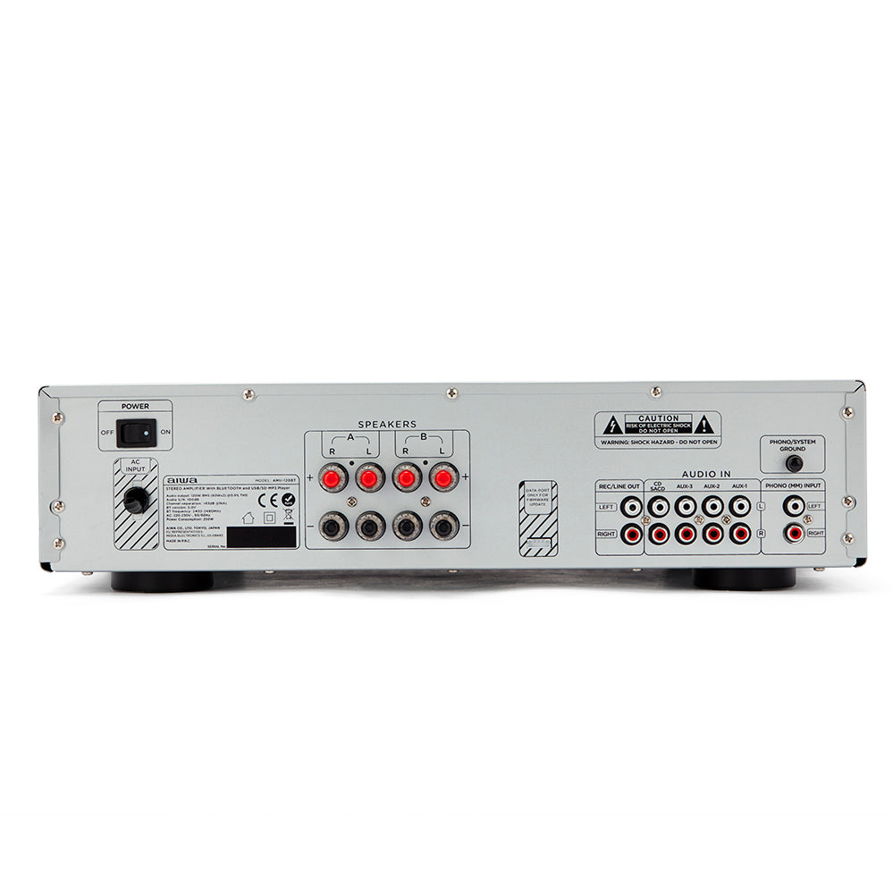 Amplificador Aiwa AMU-120BTSR Prateado