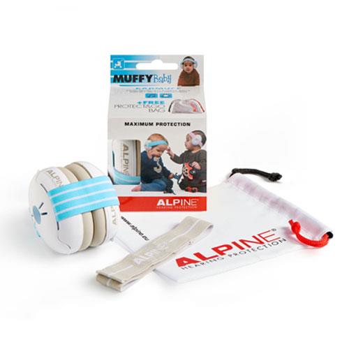 Alpine Protecçao Auditiva Muffy Baby Azul para Bebé