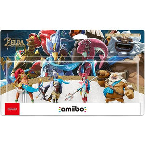 Amiibo The Legend of Zelda: Breath of the Wild - Pack 4 Figuras (The Champions)