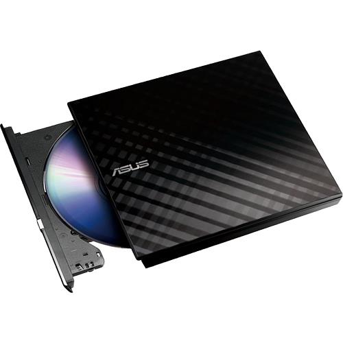 Drive Externa Asus DVDRW USB Slim Lite 8x - Preto