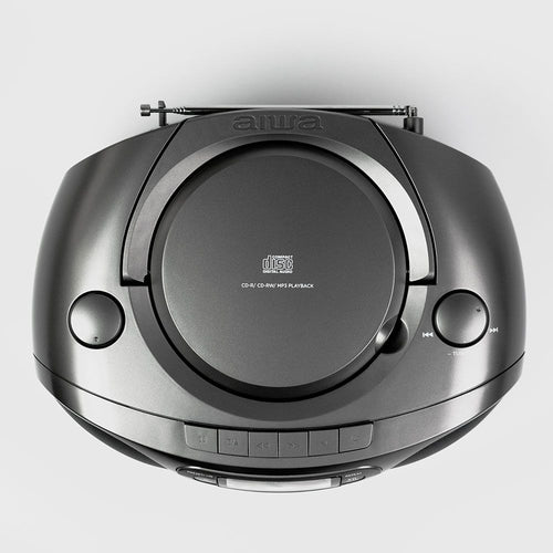 Rádio CD Aiwa BBTC-550MG CD MP3 K7 Bluetooth Preto