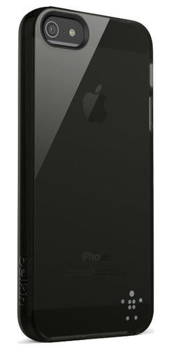 Belkin Capa Grip Sheer TPU Preta para iPhone SE/5s/5