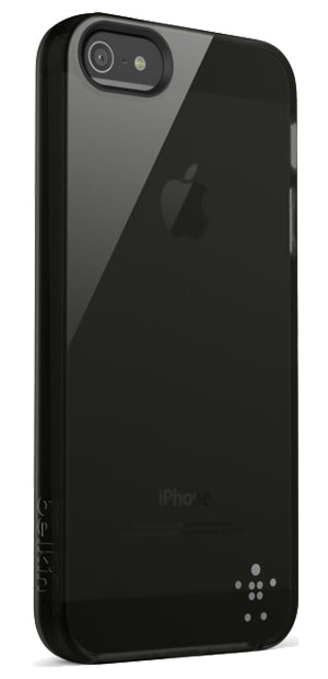 Belkin Capa Grip Sheer TPU Preta para iPhone SE/5s/5