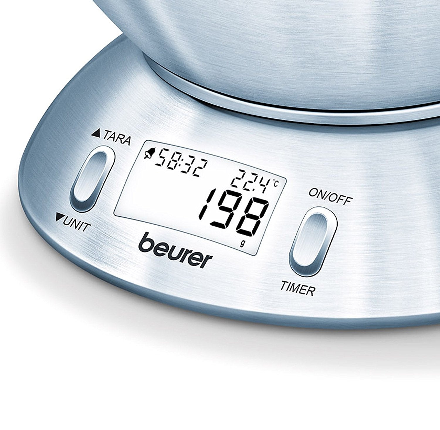 Balança de Cozinha Beurer com Taça Inox KS 54