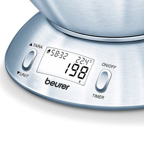 Balança de Cozinha Beurer com Taça Inox KS 54