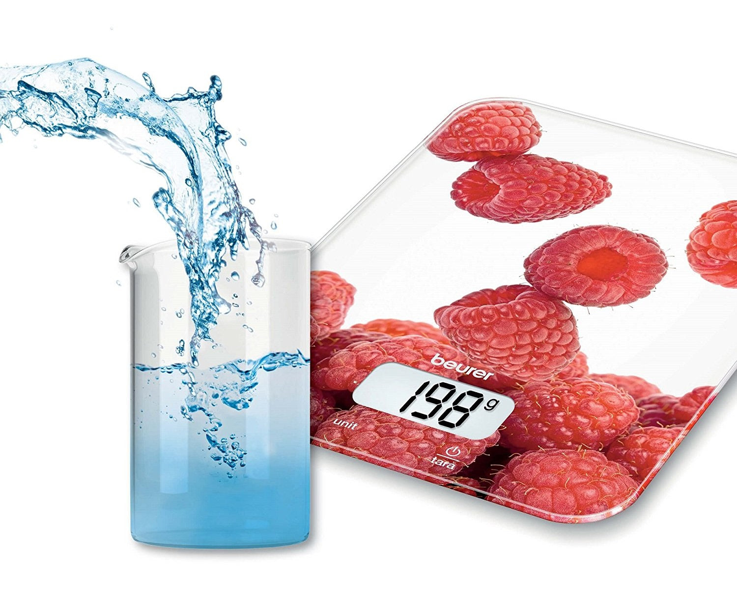 Balança de Cozinha Beurer KS 19 Berry