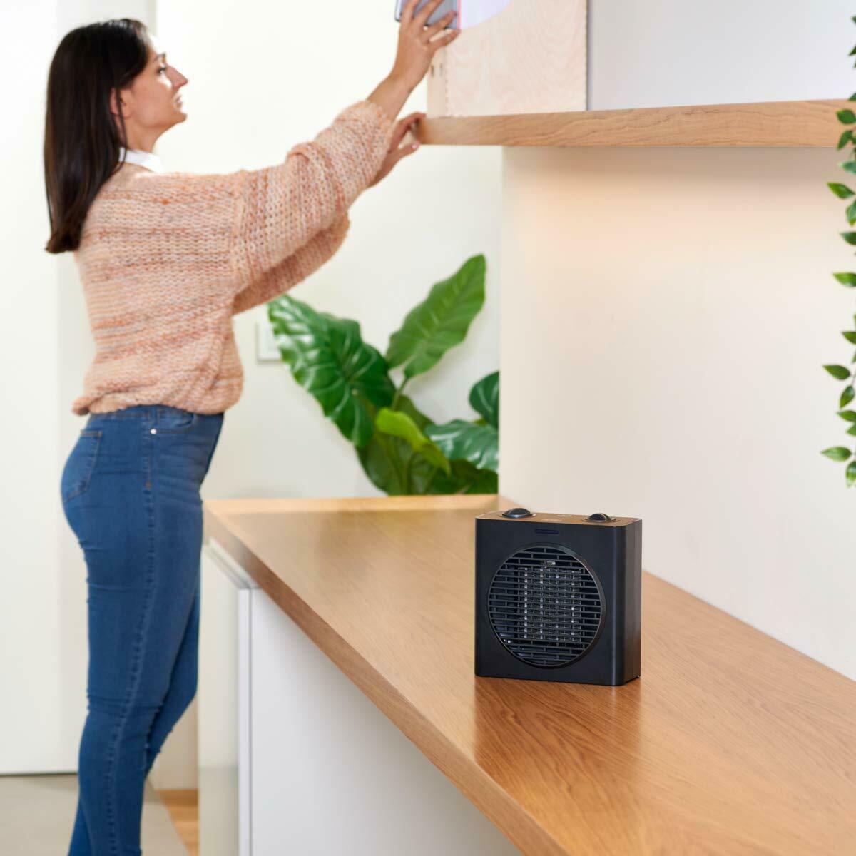 Aquecedor Termoventilador Cerâmico Black & Decker BXSH1500E 1500W