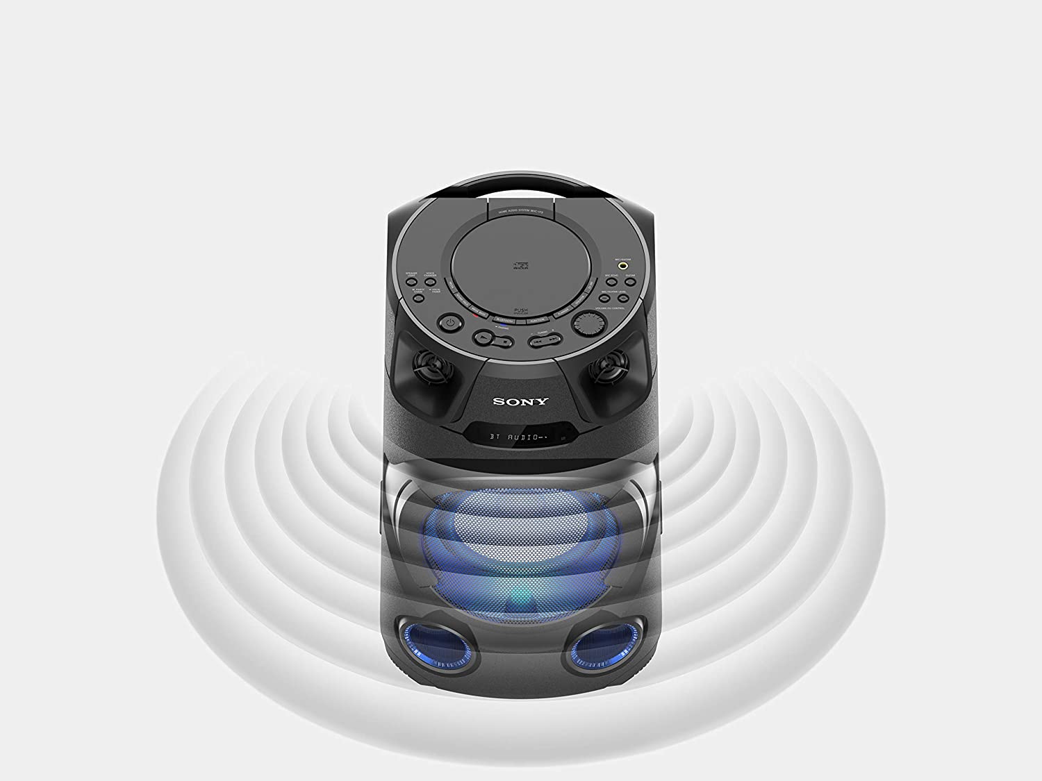 Boombox Sony MHC-V13 Bluetooth CD/Rádio