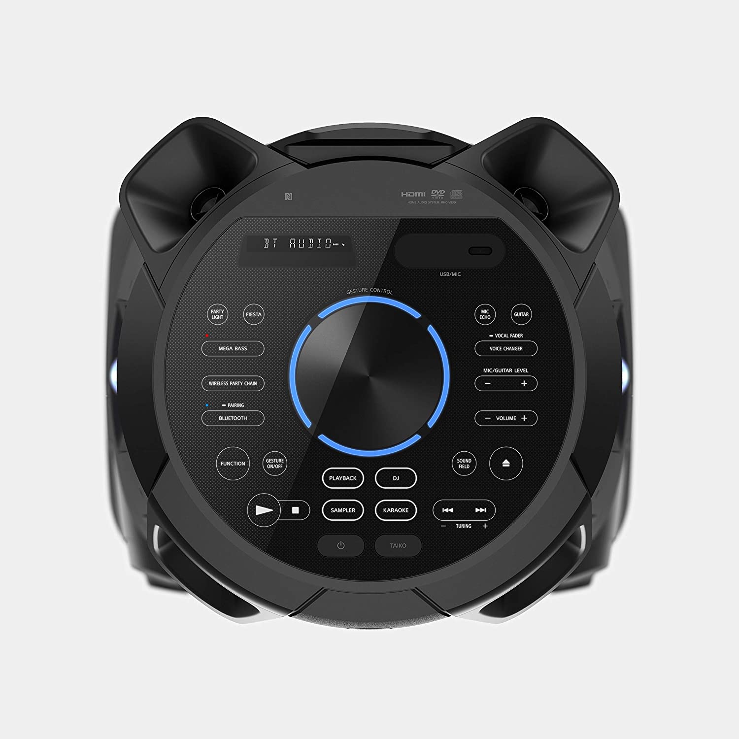 Boombox Sony MHC-V83D Bluetooth CD/DVD/Rádio