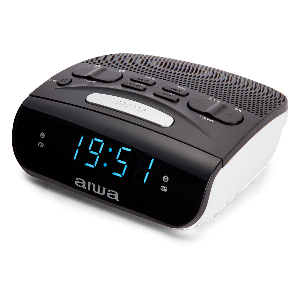 Rádio Despertador Aiwa CR-15 Preto