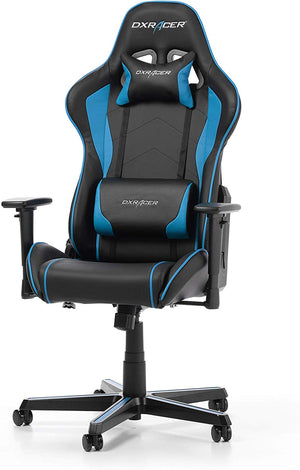 Cadeira Gaming DXRacer Formula F08-Preto e Azul