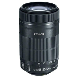 Objetiva Canon EF-S 55-250mm F4-5.6 IS STM