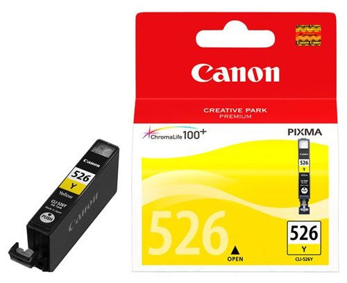 Tinteiro Canon CLI-526Y - Amarelo
