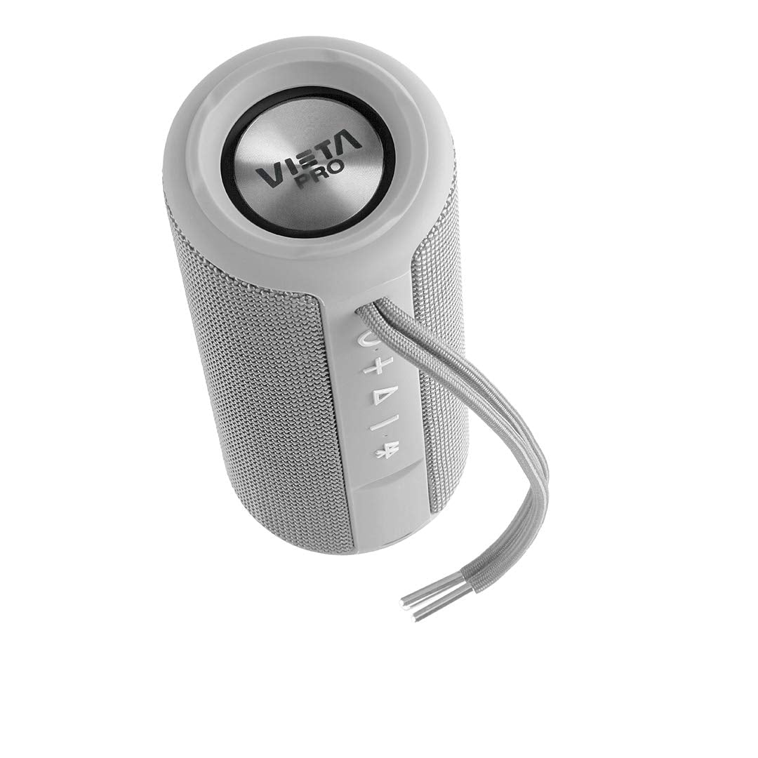 Coluna Portátil Vieta Goody FM BT USB SD Cinza