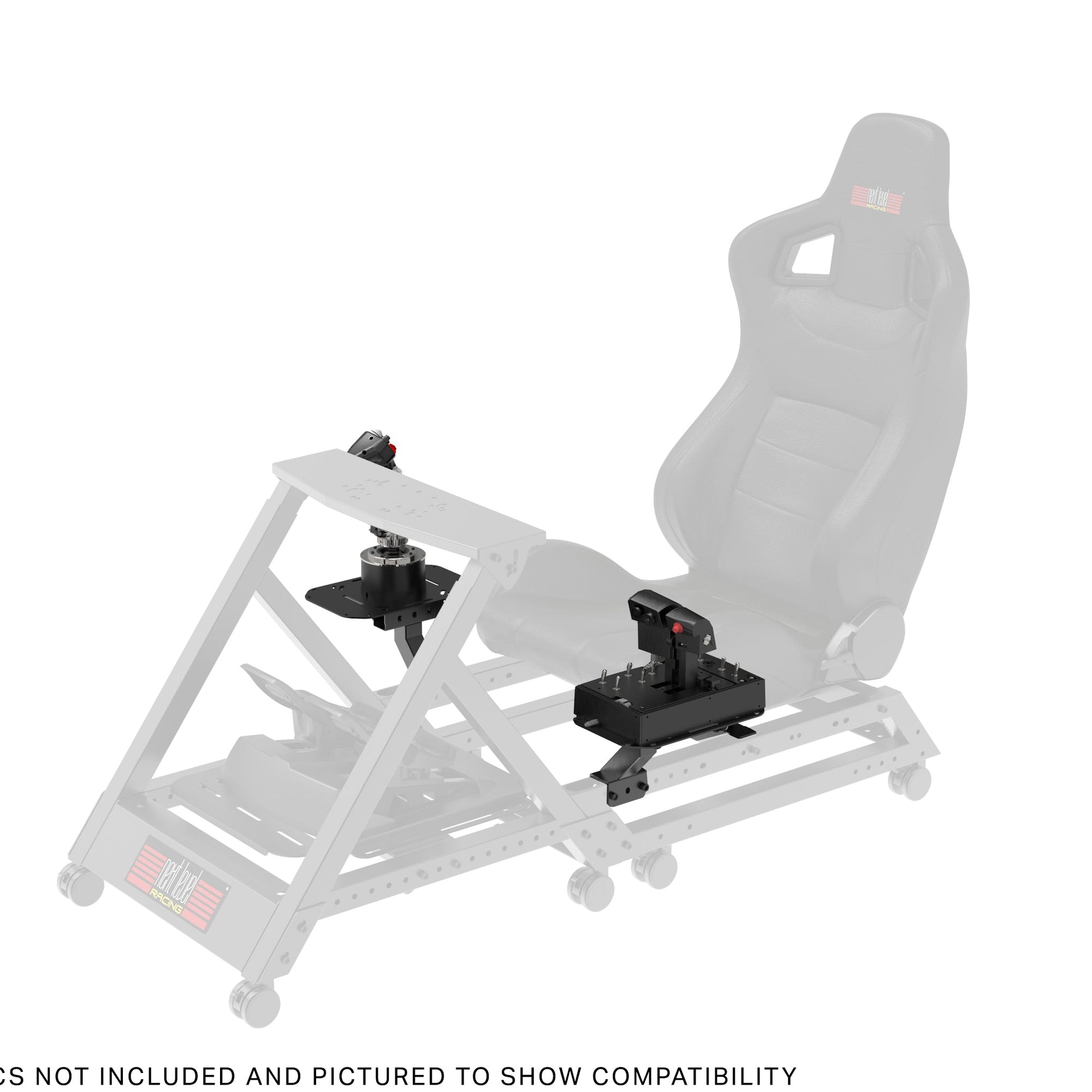 Combat Flight Pack Next Level Racing Para Cadeiras F-GT / GT Track