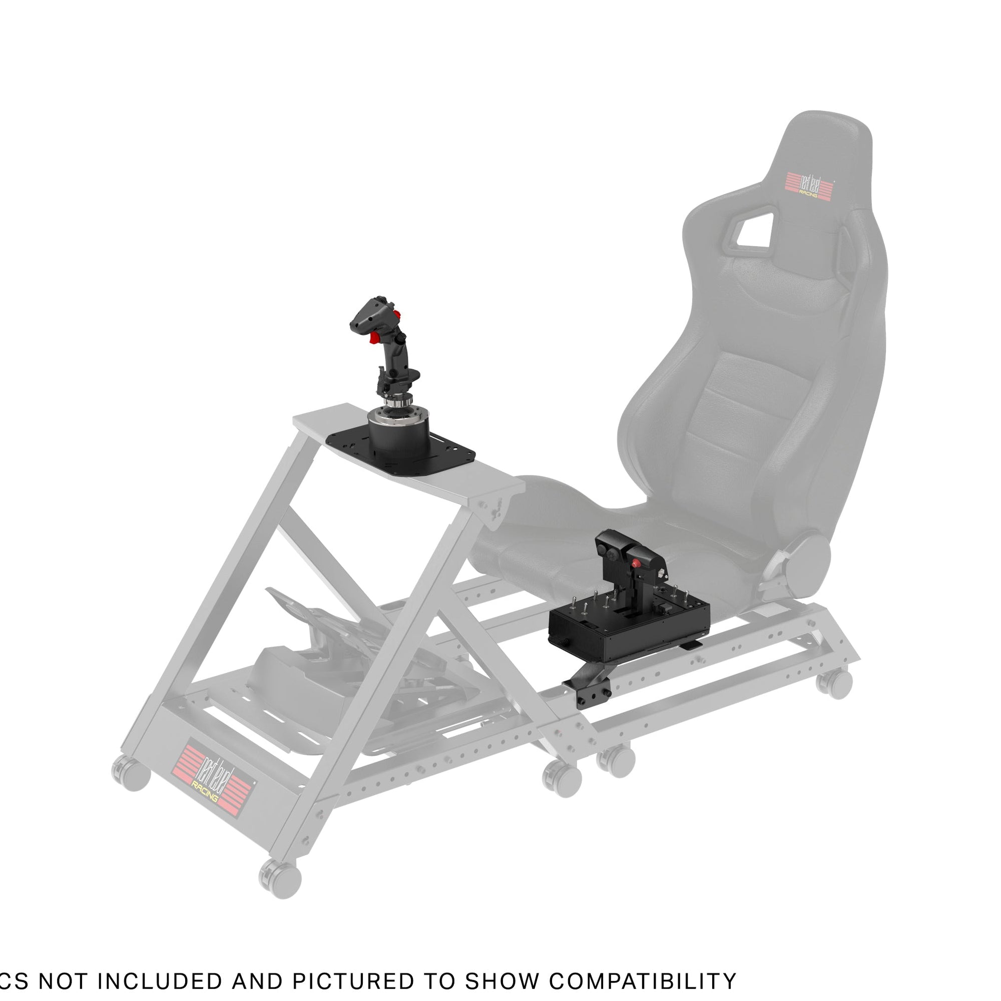 Combat Flight Pack Next Level Racing Para Cadeiras F-GT / GT Track