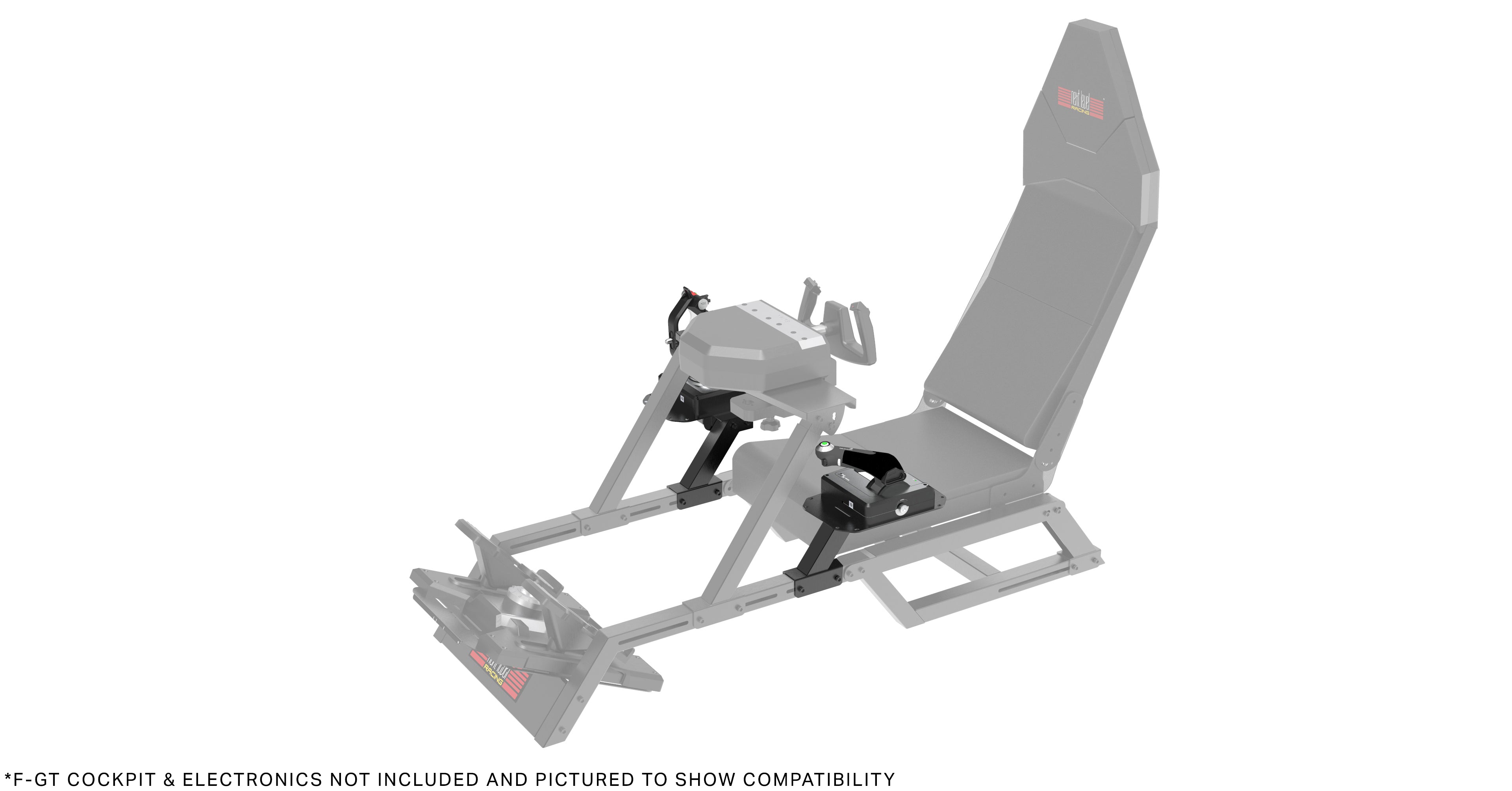 Combat Flight Pack Next Level Racing Para Cadeiras F-GT / GT Track