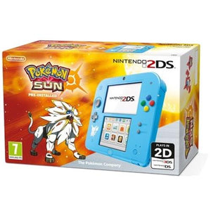 Consola Nintendo 2DS (Azul) + Pokémon Sun (Pré-Instalado)